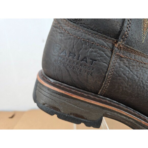 Ariat Workhog H2O Waterproof Composite Square Toe Work Boot 10017420  Sz 8 EE main image 11